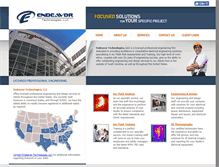 Tablet Screenshot of endeavortek.com